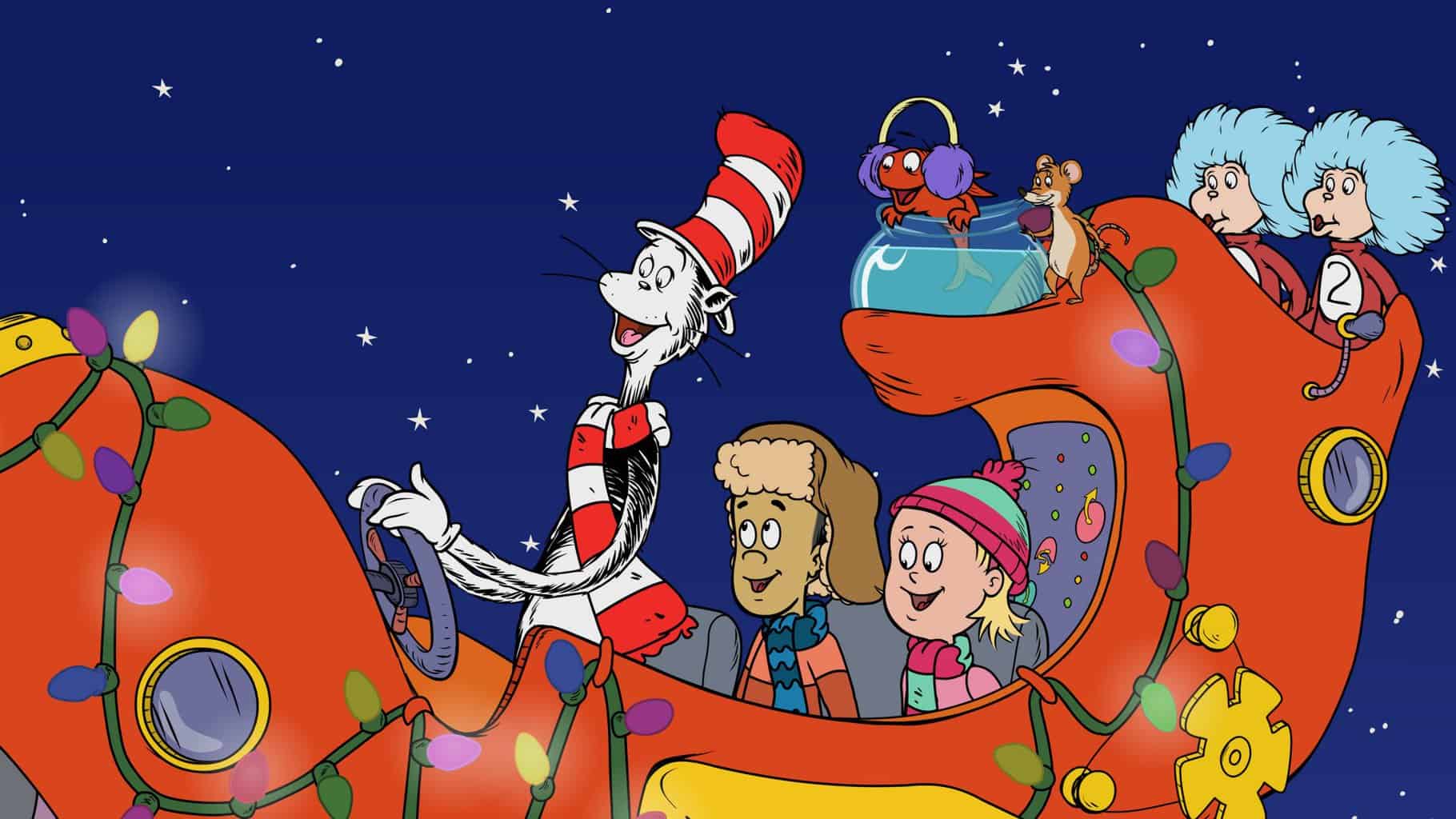 the cat in the hat knows a lot about christmas special curious george merry christmas