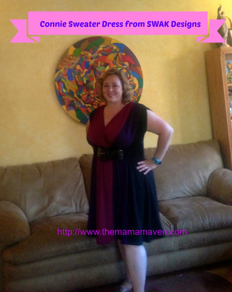 Nancy Johnson Horn, Themamamaven.com, wears SWAK Designs