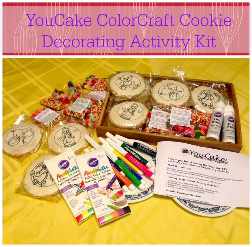 YouCake ColorCraft Cookie Decorating Activity Kit Perfect for Parties