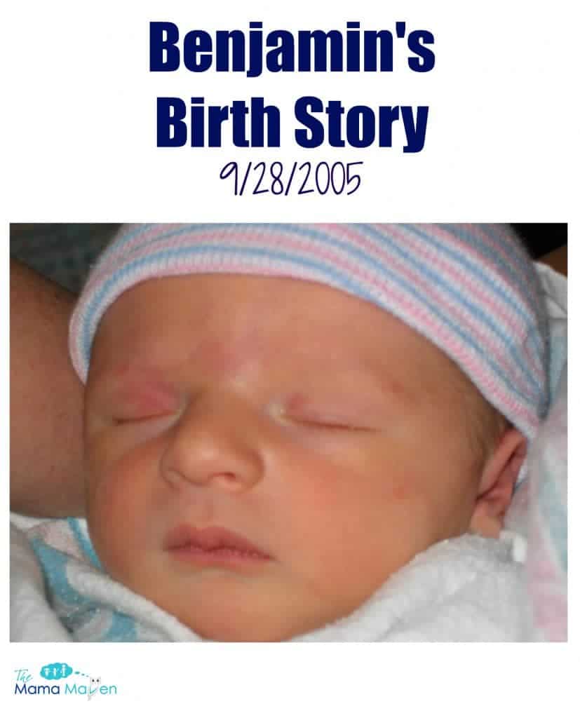 Benjamin's Birth Story | The Mama Maven Blog