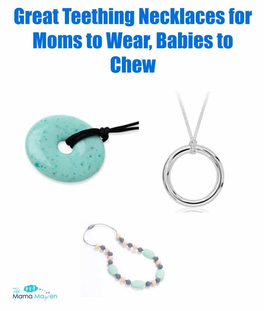 Great Teething Necklaces for Moms to Wear, Babies to Chew | The Mama Maven Blog 