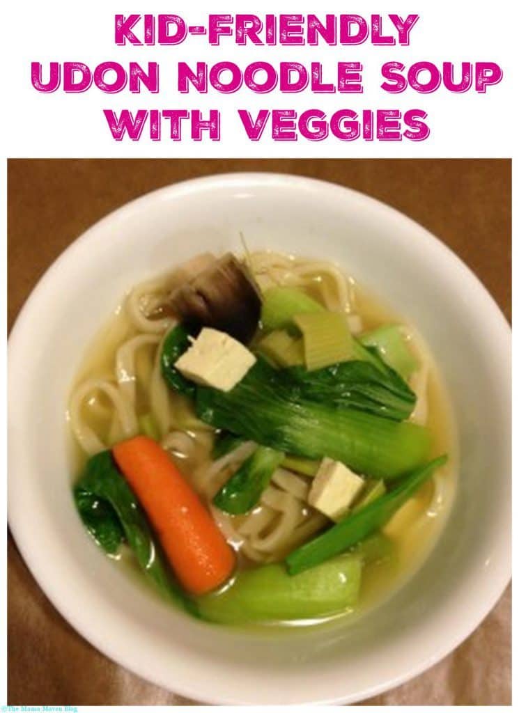 Recipe: Nancy’s Udon Noodle Soup with Veggies #soups #recipes #healthy| The Mama Maven Blog 