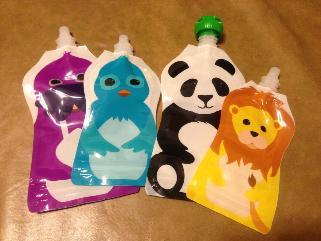 Squooshi Reusable Pouches A Wonderful, Green Idea for Babies and