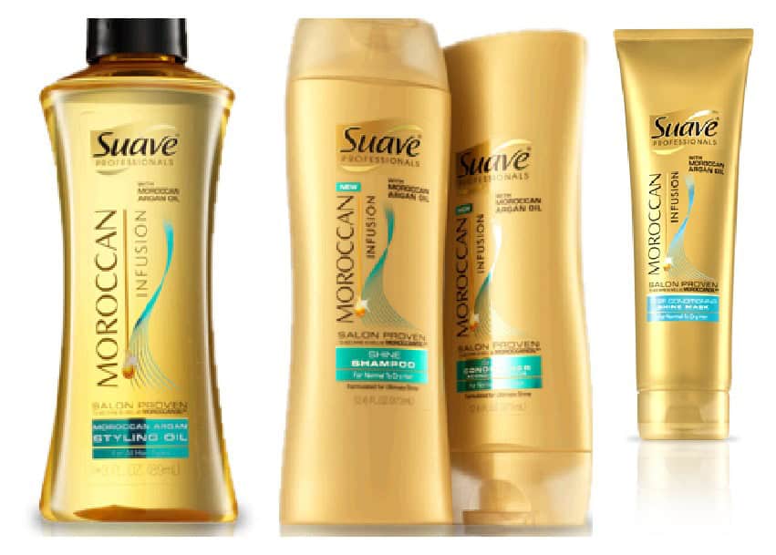 Get Silky Hair With Suave Professionals Moroccan Infusion