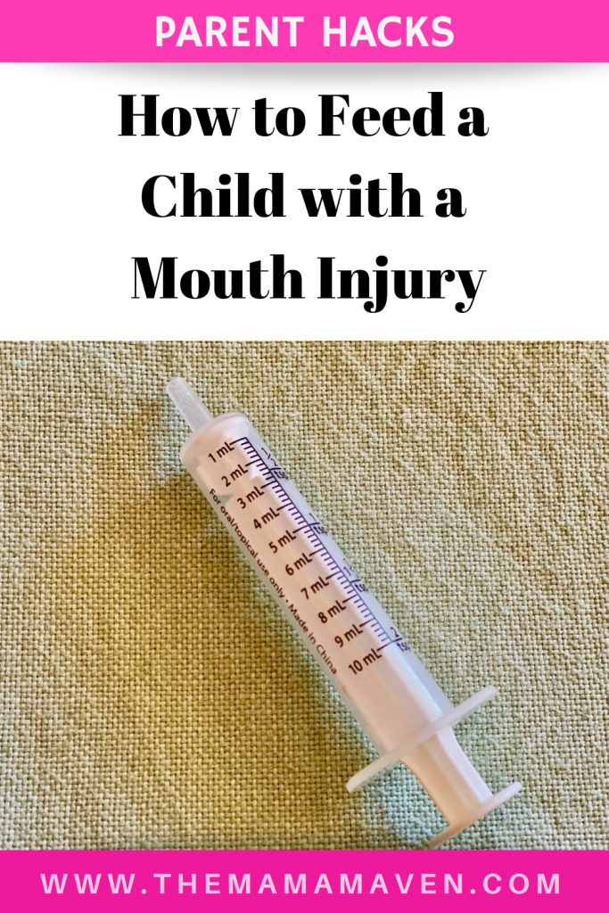 How to Feed a Child with a Mouth Injury | The Mama Maven Blog