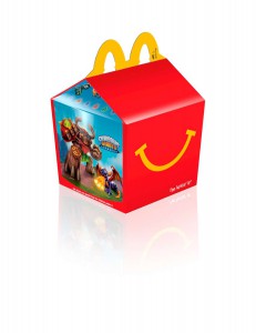 Skylanders Happy Meal Box 1