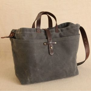 Peg & Awl Waxed Canvas Tote