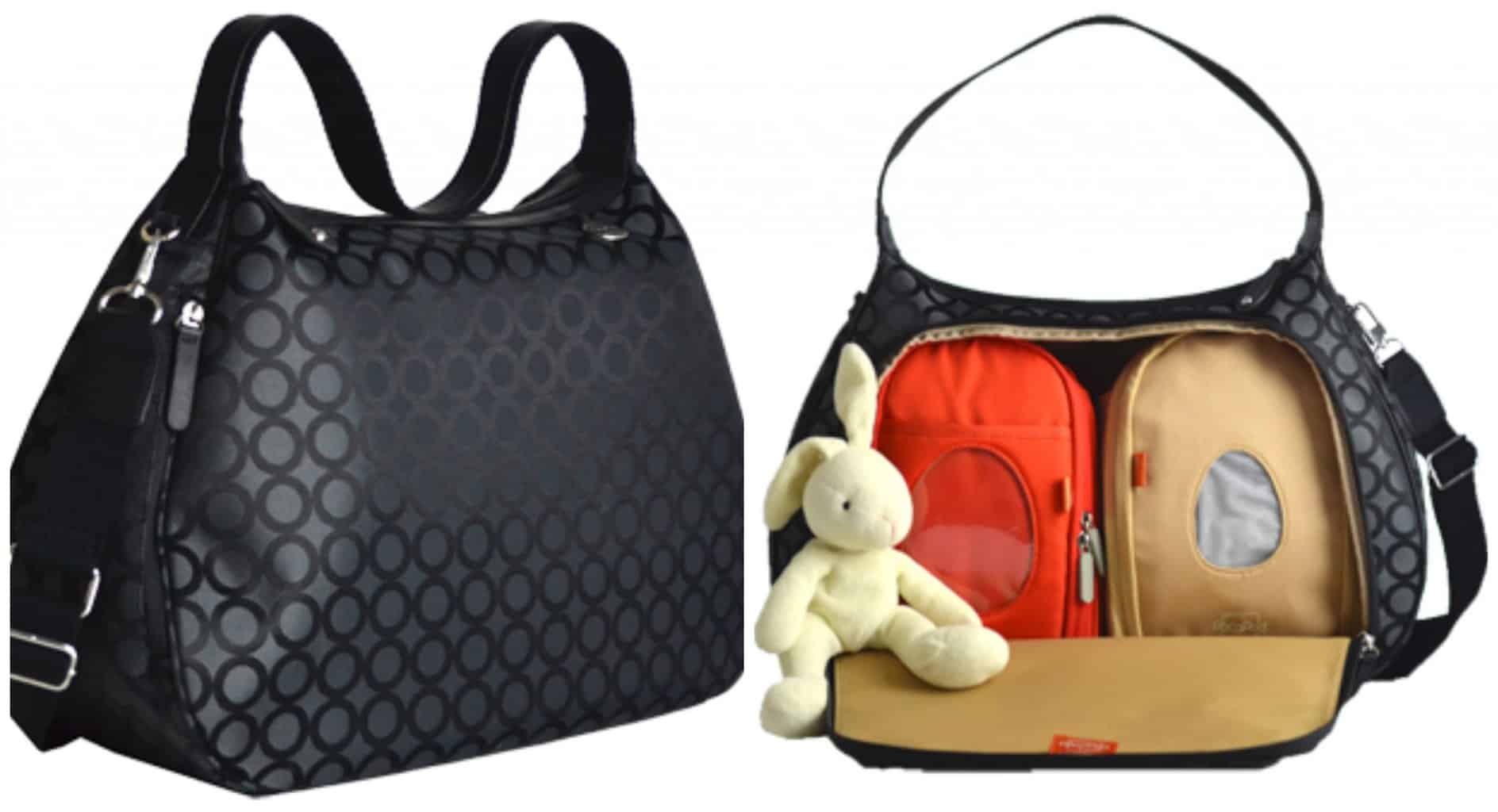 Pacapod A Stylish Handbag With 3 In 1 Diaper Bag System The Pacapod Is An Award Winning Diaper Bag With A Unique 3 In 1 System On Outside It Looks Like Stunning High End Designer Handbag