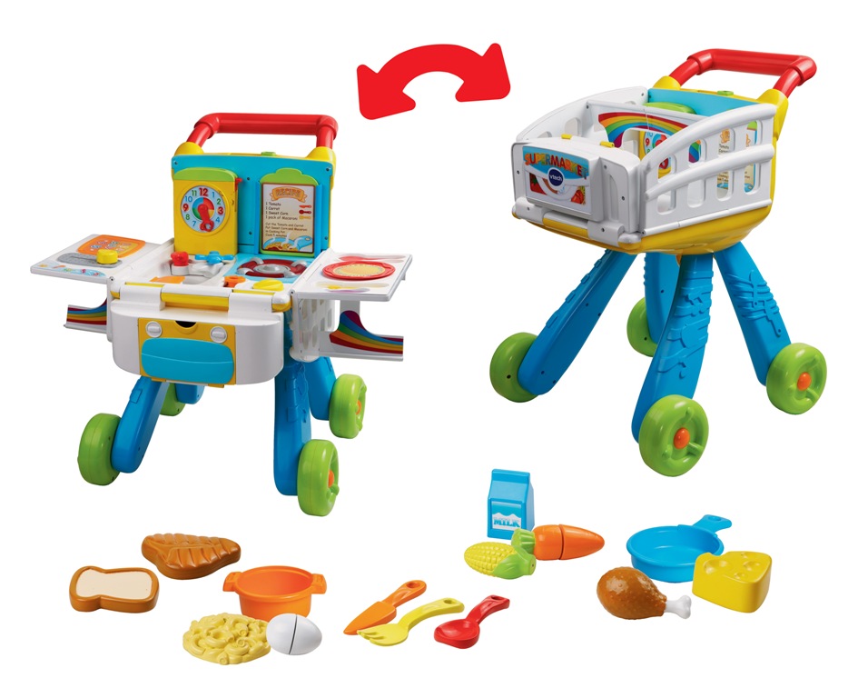 VTech 2-in-1 Shop & Cook Playset