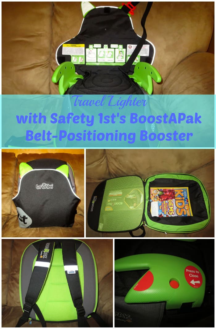 Travel Lighter With Safety 1st S Boostapak A Belt