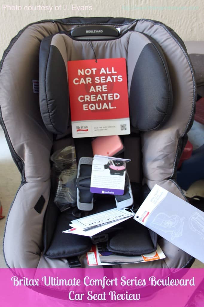 Britax Ultimate Comfort Series Boulevard Car Seat Review | The Mama Maven Blog @Britax #carseats 