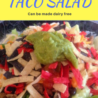 Turkey Taco Salad Recipe | The Mama Maven Blog