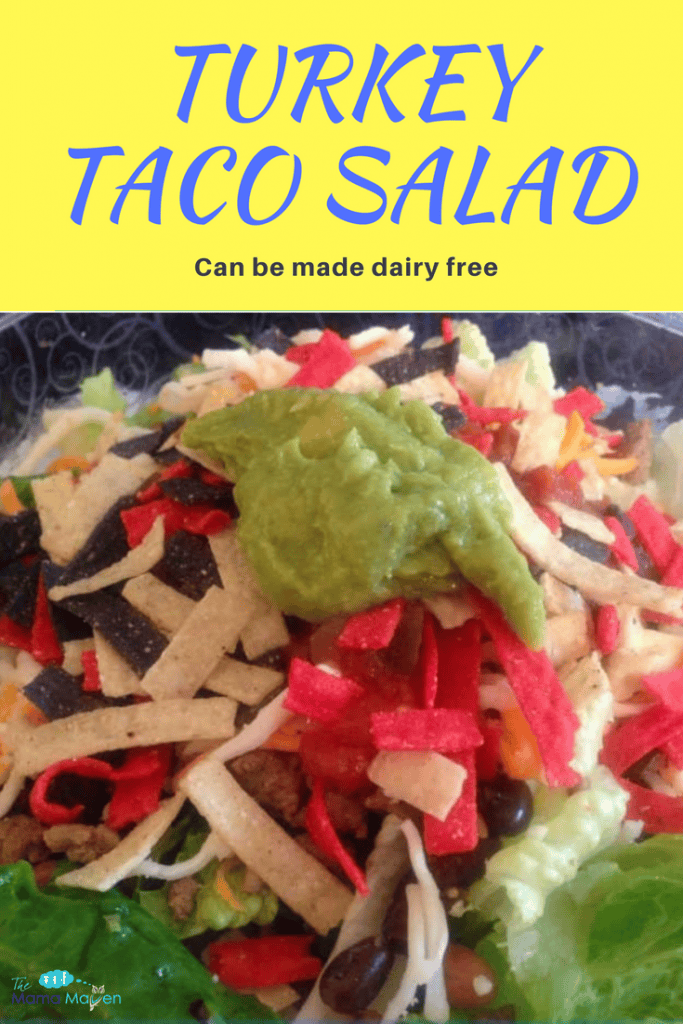 Turkey Taco Salad Recipe | The Mama Maven Blog