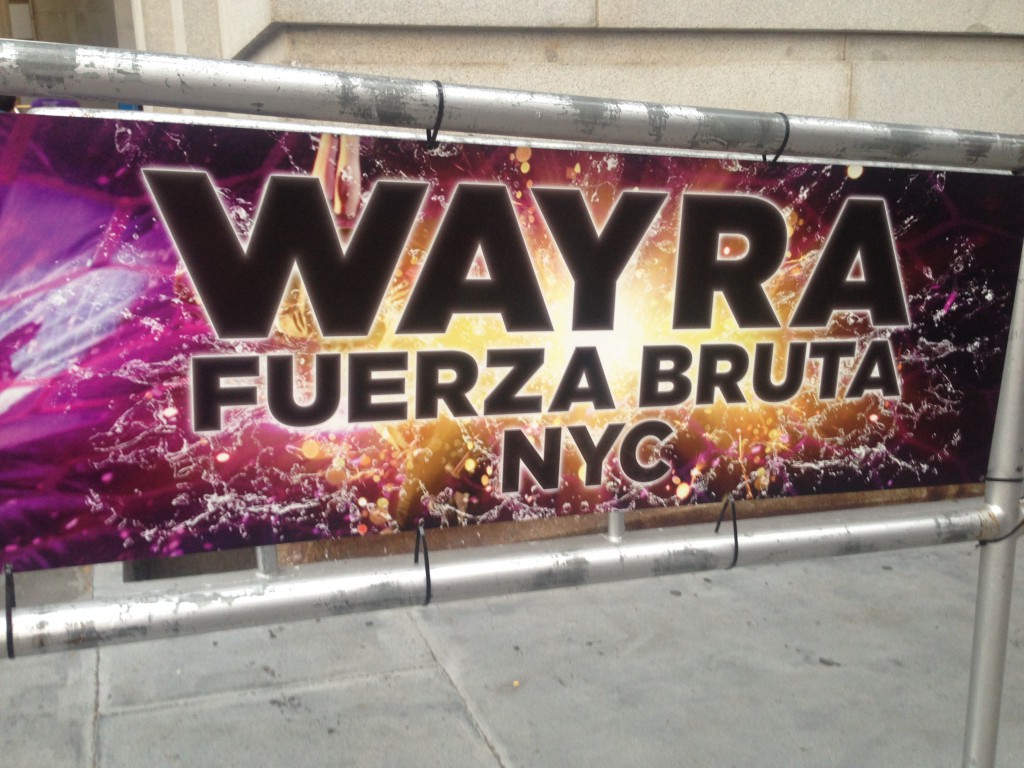 Tips for Enjoying Wayra Fuerza Bruta #NYC via @themamamaven