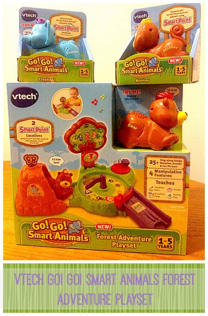 Vtech Go Go Playset Smart Animals Forest Adventure Ages 1-5 Years NEW 