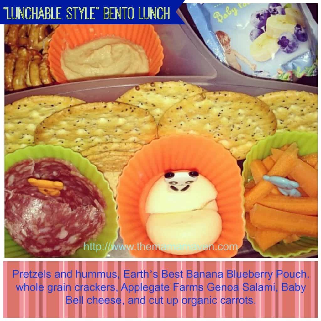 5 Days of Bento Style Lunches with no sandwiches | The Mama Maven Blog @themamamaven