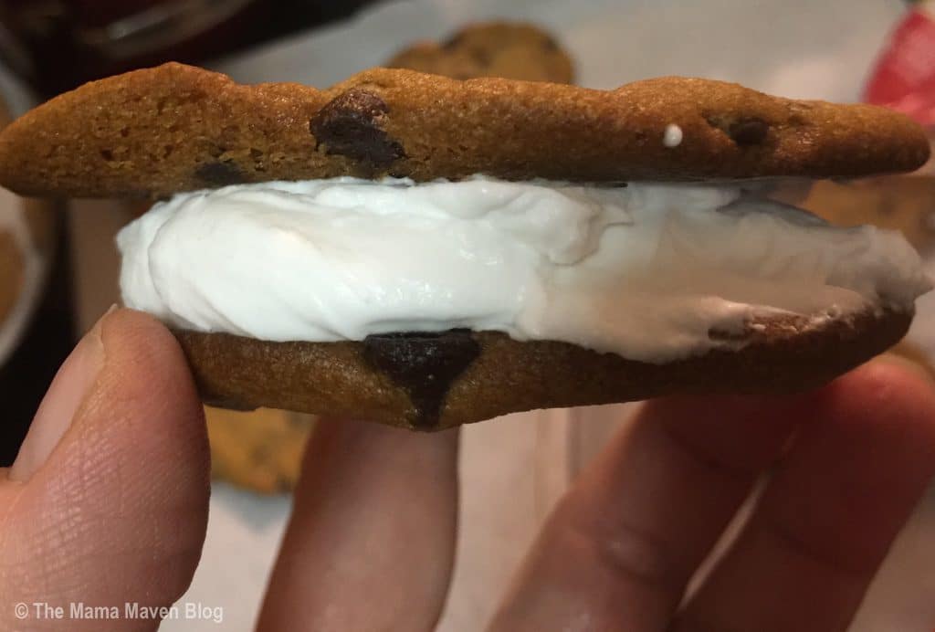 Coconut Cream Cookiewiches with Just Cookie Dough from Hampton Creek | The Mama Maven Blog | @themamamaven