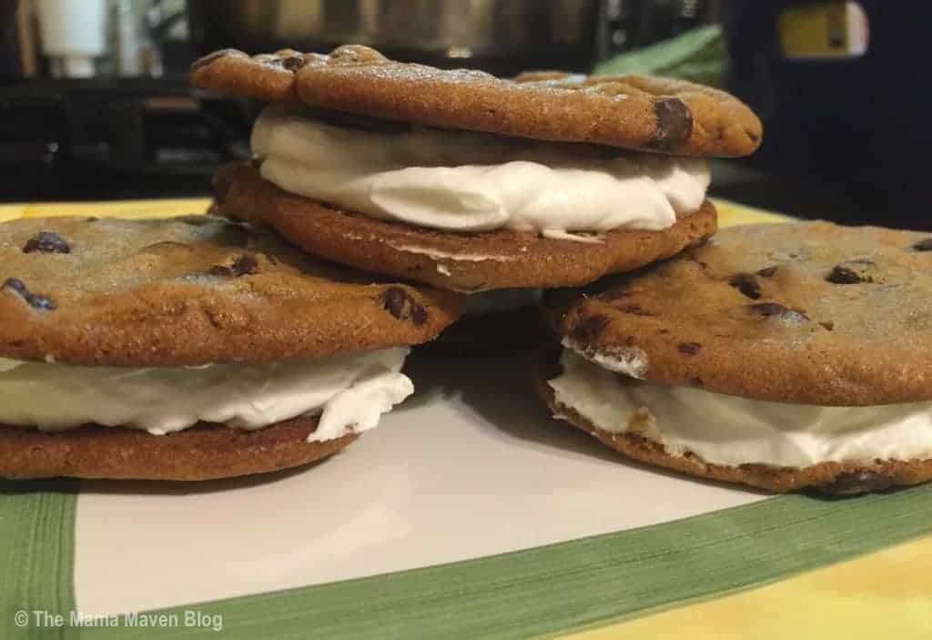 Coconut Cream Cookiewiches with Just Cookie Dough from Hampton Creek | The Mama Maven Blog | @themamamaven