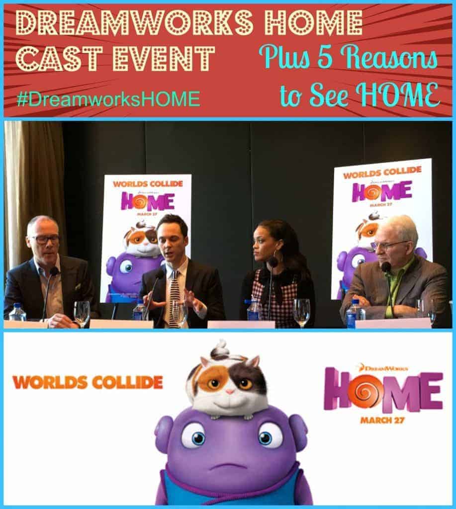 Dreamworks HOME Cast Event & 5 Reasons to see HOME #DreamworksHOME via @themamamaven