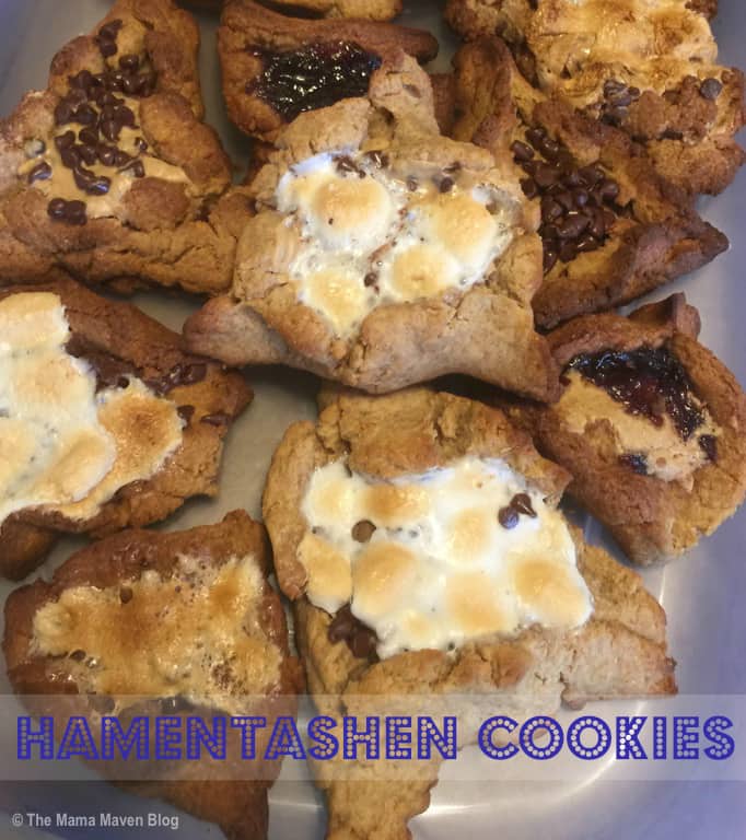 S’mores Hamtentashen Recipe for Purim | The Mama Maven Blog | #purim #hamentashen #desserts