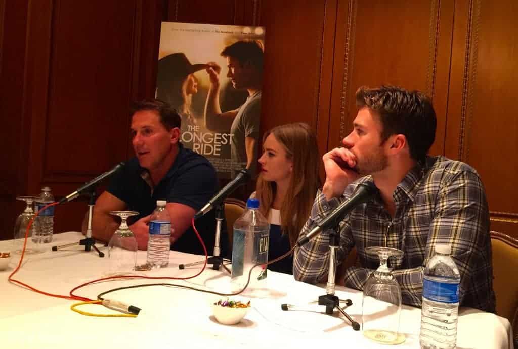 The Longest Ride Cast Event Part 1: Meeting Scott Eastwood, Nicholas Sparks, and Britt Robertson | The Mama Maven Blog #LongestRide @themamamaven Photo by Nancy Johnson Horn