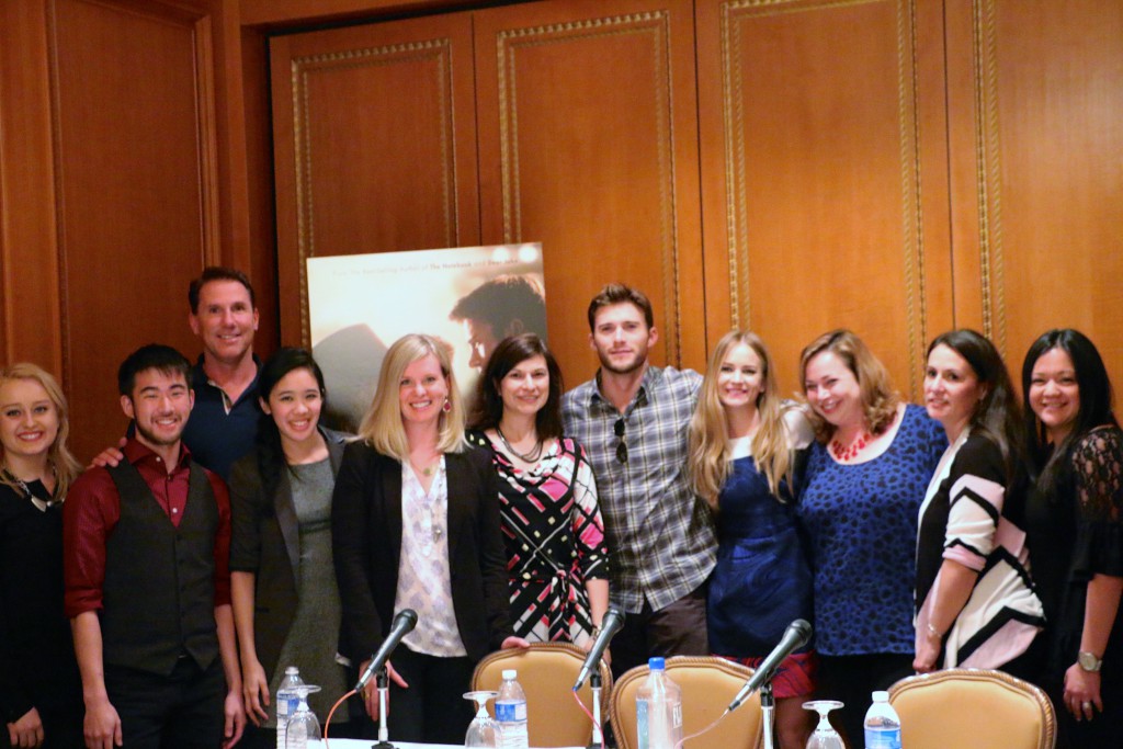 The Longest Ride Cast Event Part 1: Meeting Scott Eastwood, Nicholas Sparks, and Britt Robertson | The Mama Maven Blog #LongestRide @themamamaven | Photo Credit: Milena Barrett at BeYourBestMom.com  