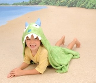 yikes twins hooded towels