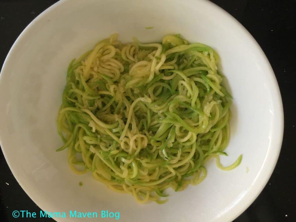 How to Make Zoodles AKA Zucchini Noodles with a Vegetable Spiralizer - Cooked!