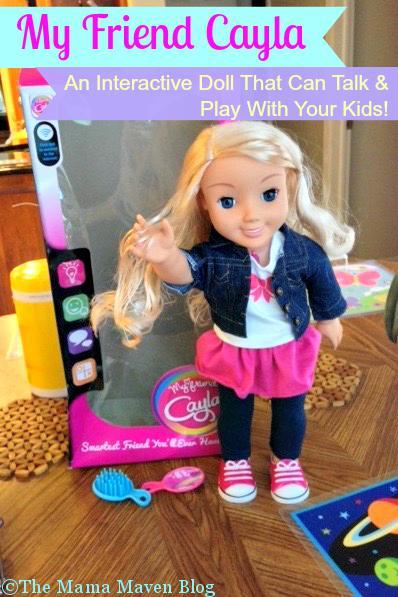 My Friend Cayla: An Interactive Doll That Can Talk and Play With Your Kids | The Mama Maven Blog 