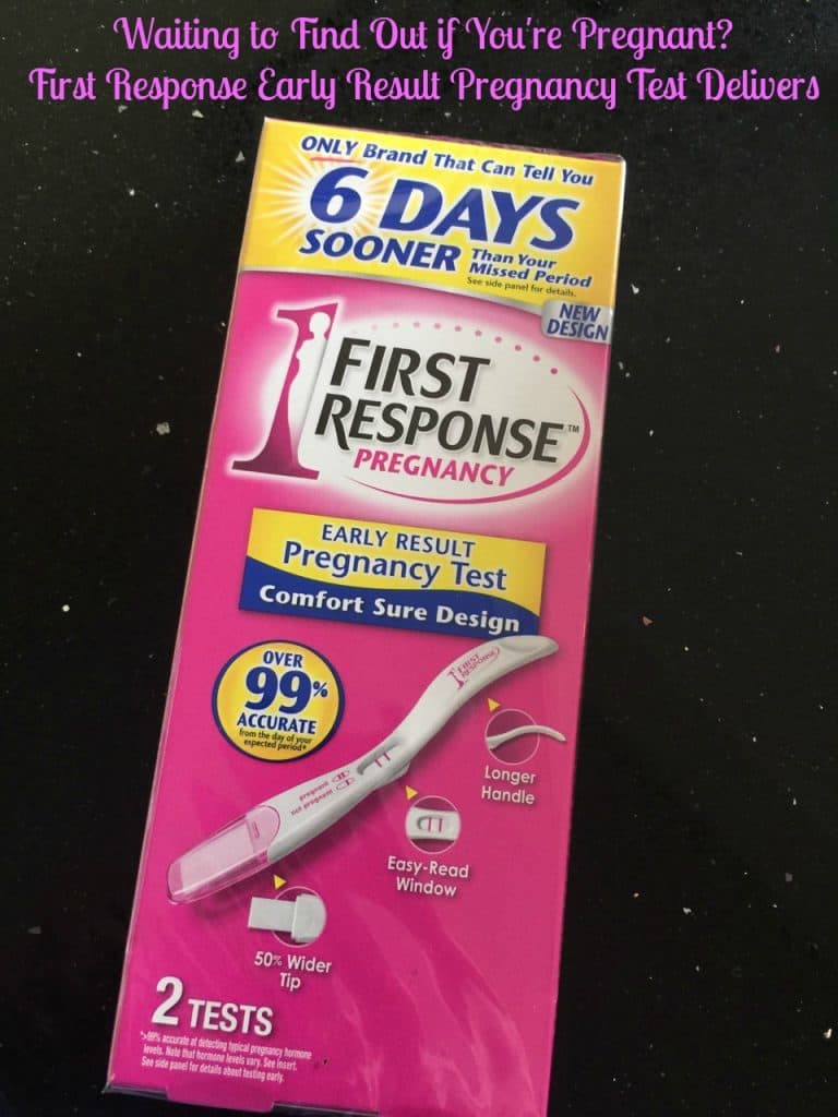 Waiting to Find Out if You're Pregnant? First Response Early Result Pregnancy Test Delivers #IC #AD http://www.firstresponse.com  | The Mama Maven Blog