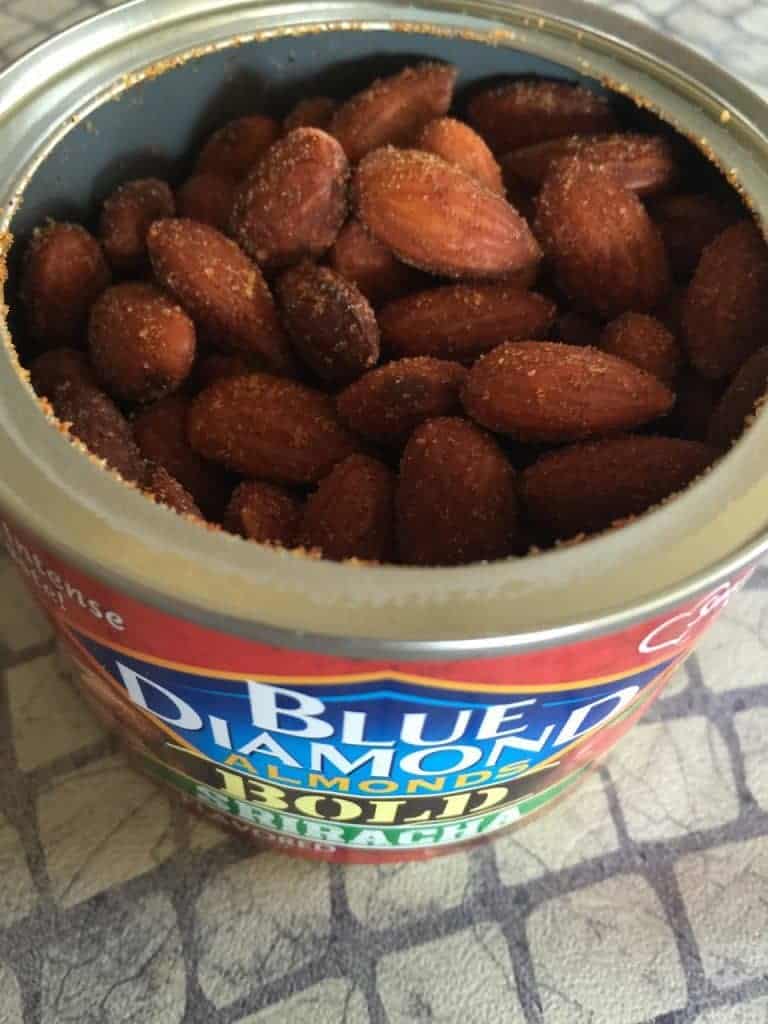 Snack Boldly with Sriracha Blue Diamond Almonds|The Mama Maven Blog #AD @BlueDiamond