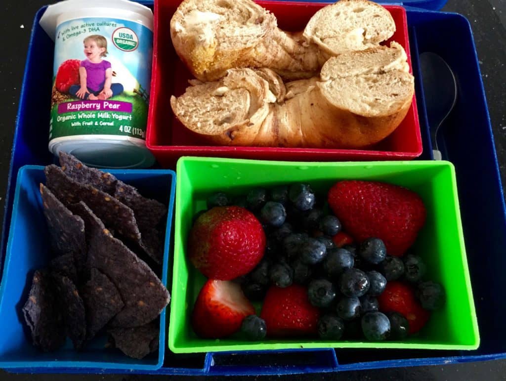 Kosher Dairy/Parve Lunch idea #1 Dairy/Parve Lunch Ideas for Kosher Schools or Camps #Dairy #kosher #kosherdairy | The Mama Maven Blog @themamamaven