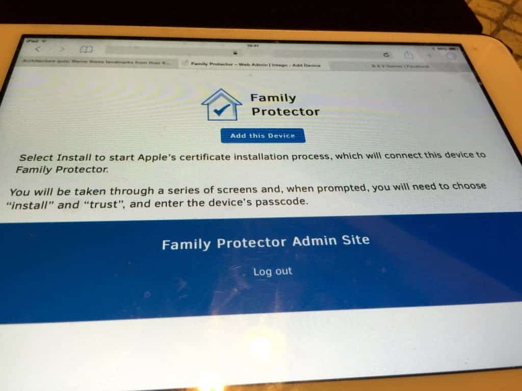 Family Protector Puts Parents in Control of Their Child’s IOS Device @integosecurity #FamilyProtector #tech #kids #internetsafety