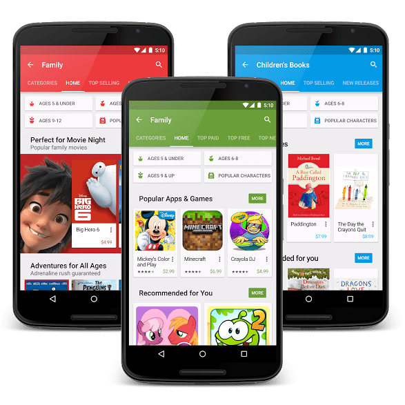 Family & Children's Books New Family Experience on Google Play - so many great features!  #FamilyPlayTime @GooglePlay | The Mama Maven Blog