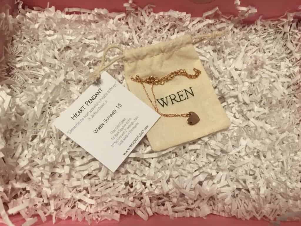 Wren 14K Necklace FabFitFun Subscription Box Review #FabFitFun (+ Get $10 off ) @FabFitFun #FabFitFun #AD | The Mama Maven Blog