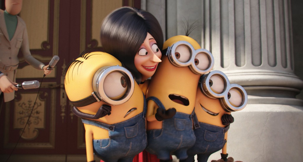 Sandra Bullock as Scarlett Overkill Review: Minions Movie #Minions | The Mama Maven Blog - Photo Used with permission