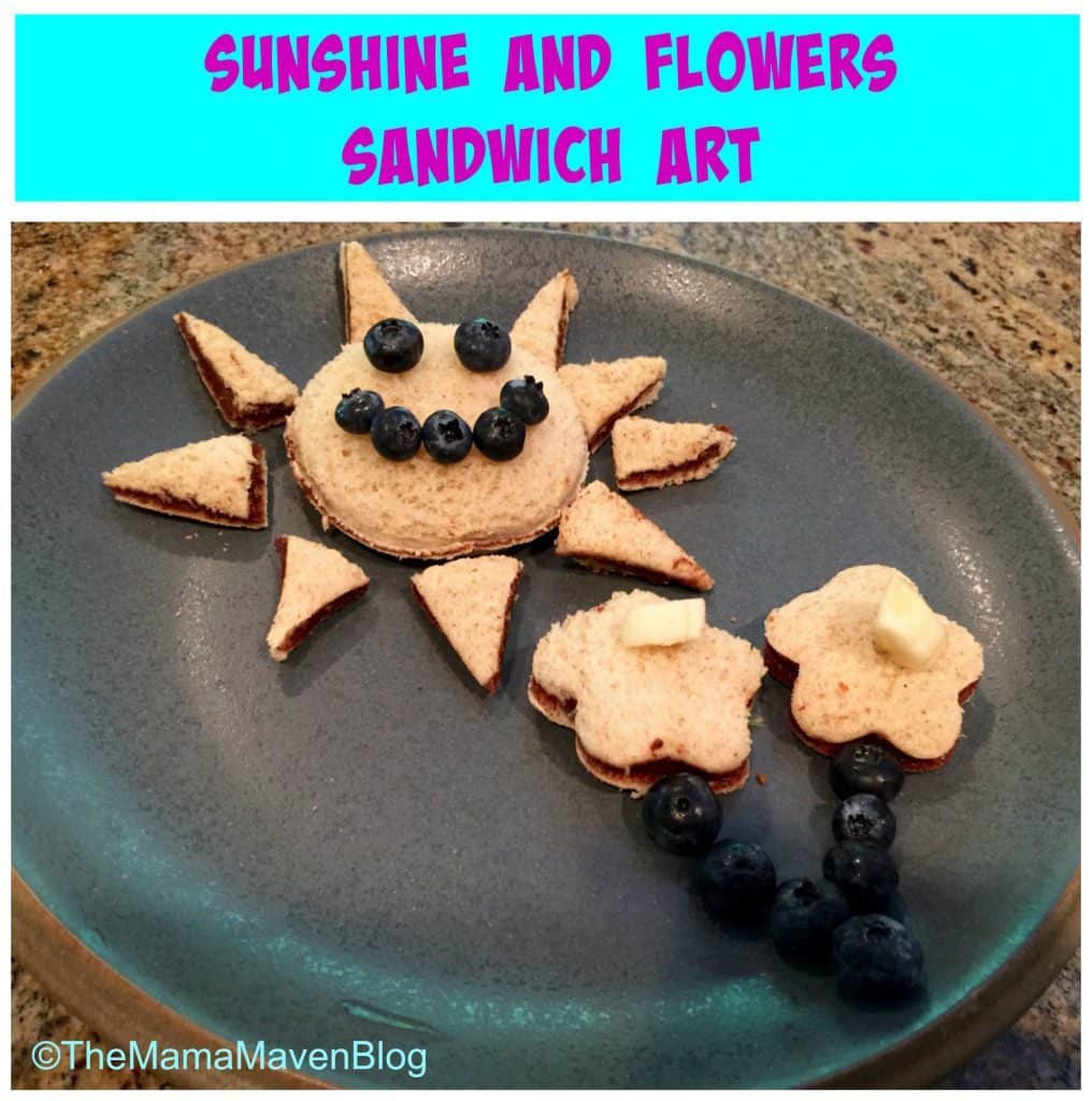 Sunny Sandwich Art with Nature’s Harvest Bread #sandwichart #lunches @themamamaven | The Mama Maven Blog