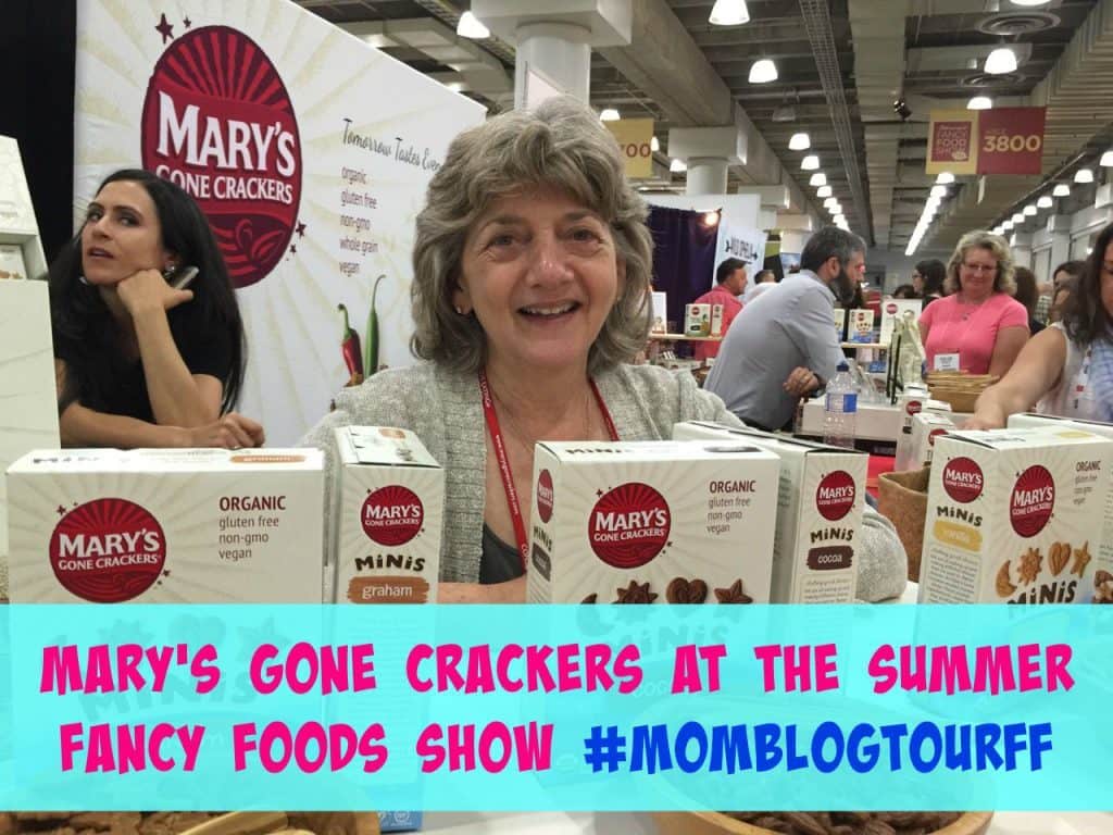 Mary of Mary's Gone Crackers Mary's Gone Crackers Review and Giveaway (Ends 9/4) #MomBlogTourFF | The Mama Maven Blog @GoneCrackers