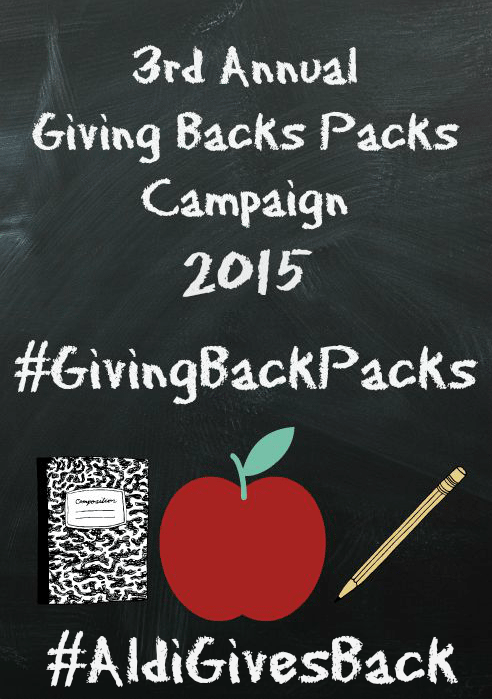  Giving Backs Packs Campaign with ALDI #GivingBackPacks #ALDIgivesback | The Mama Maven @themamamaven