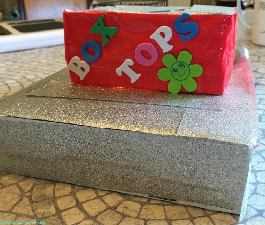 Contain Your Box Tops With This DIY Box Top Holder #BTFE | The Mama Maven Blog @themamamaven