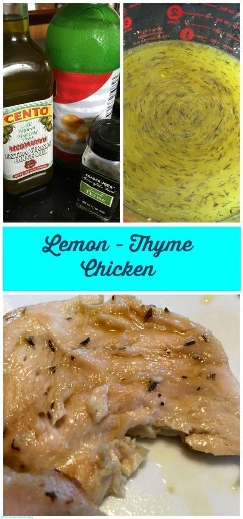 Grilled Lemon-Thyme Chicken @CentoFineFoods | The Mama Maven Blog #AD #MomBlogTourFF #chickenrecipes