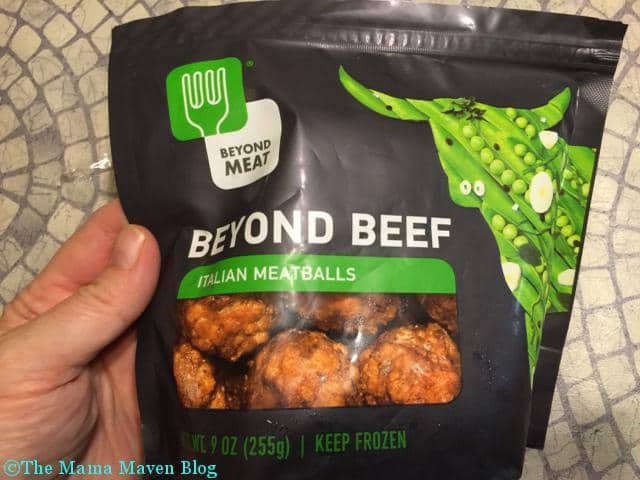 Beyond Beef Italian Meatballs The Beyond Meat Challenge: Can I fool My Family? (+ Giveaway) #AD @BeyondMeat #BeyondMeat #plantprotein #vegan #meatalternative #plantpowered