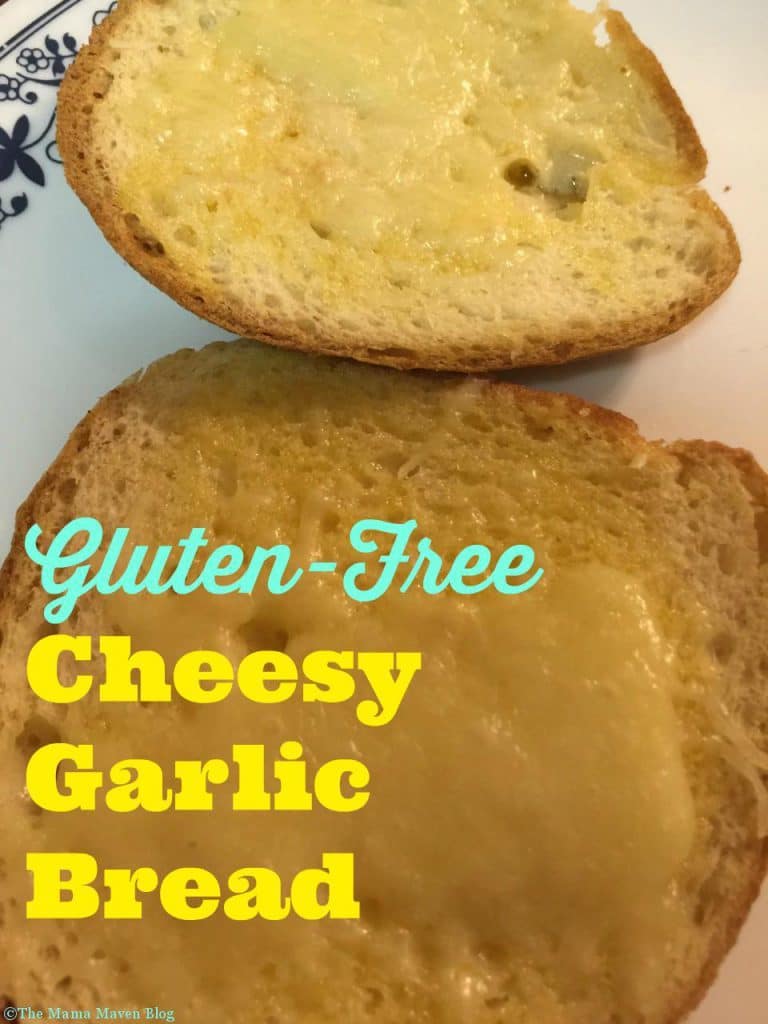 Gluten-Free Cheesy Garlic Bread Recipe | The Mama Maven Blog 