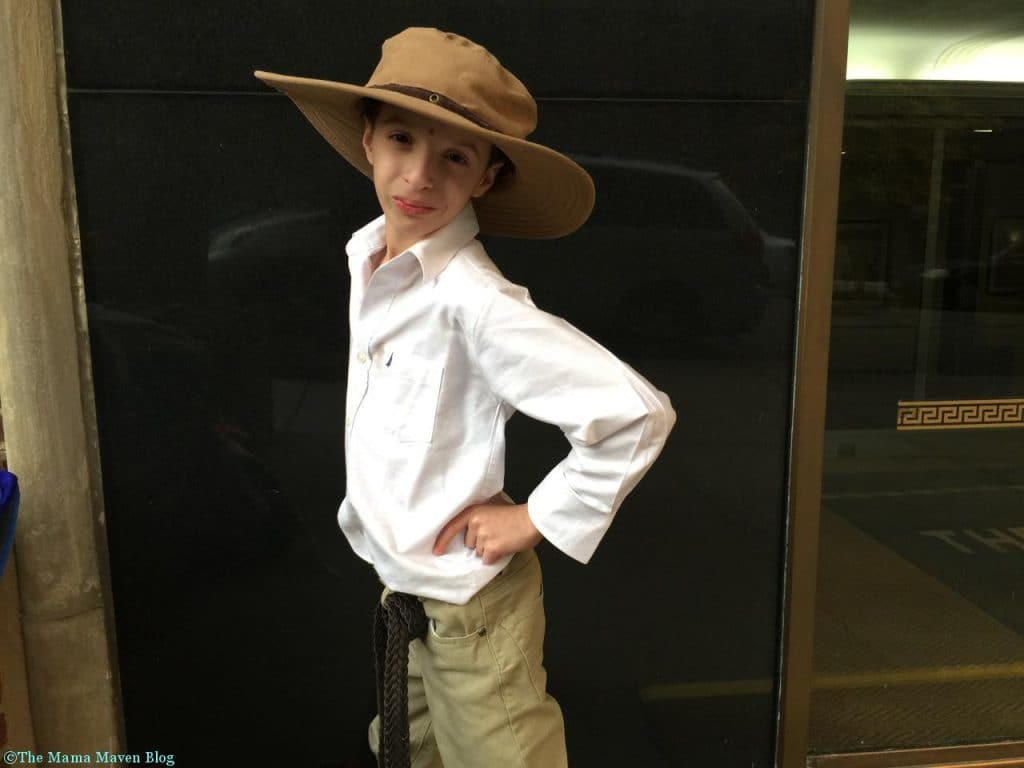 DIY Indiana Jones Costume for Halloween or Book Character Day at school!