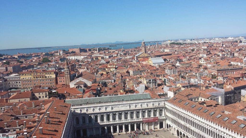 view of p. s. marco from campanile