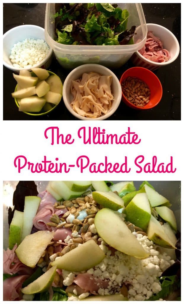 The Ultimate Protein-Packed Lunch Salad | The Mama Maven Blog @themamamaven