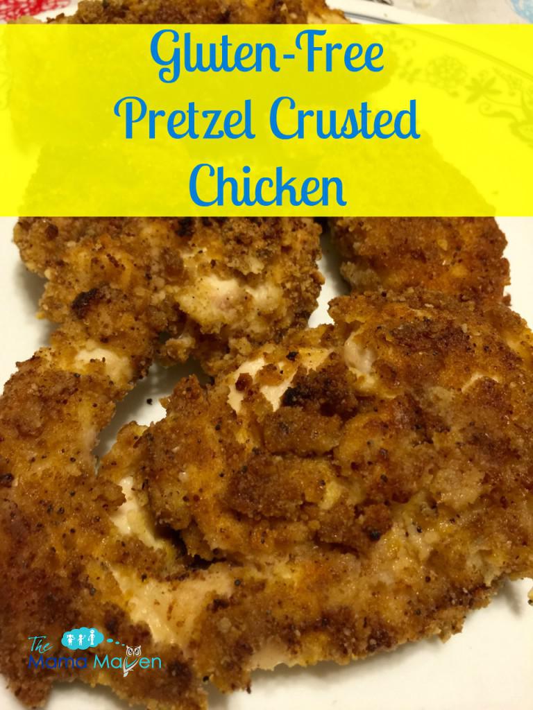 Gluten-Free Pretzel Crusted Chicken - Gratify Gluten-Free Snacks Review #GlutenFreeHoliday @gratifyfoods | @themamama