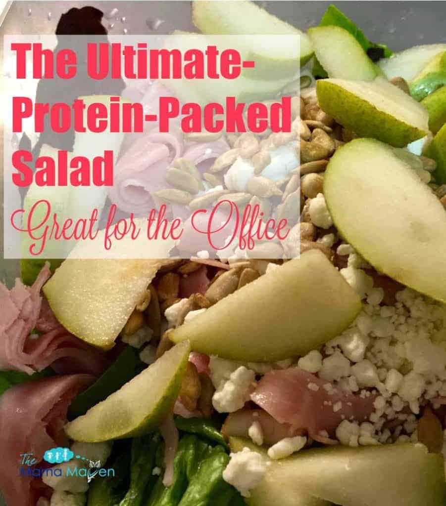 The Ultimate Protein-Packed Lunch Salad | The Mama Maven Blog @themamamaven