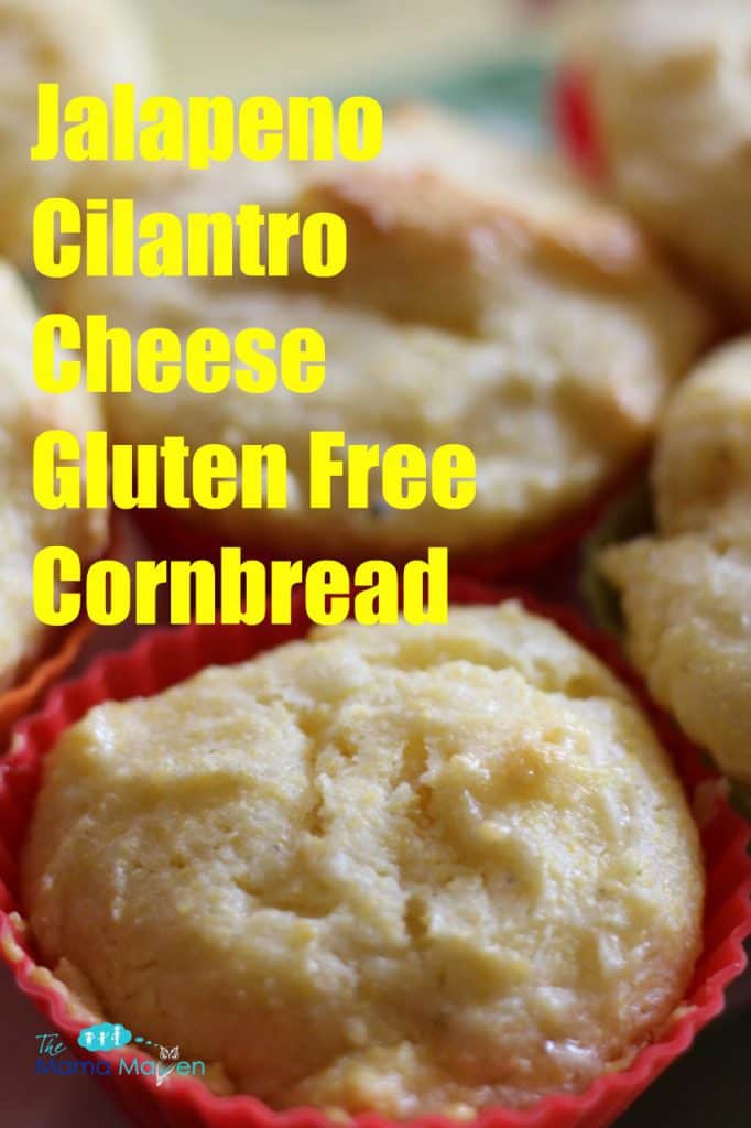 Jalepeno Cilantro Cheese Gluten Free Cornbread #AD @SincerelyBrig #recipes #glutenfree 