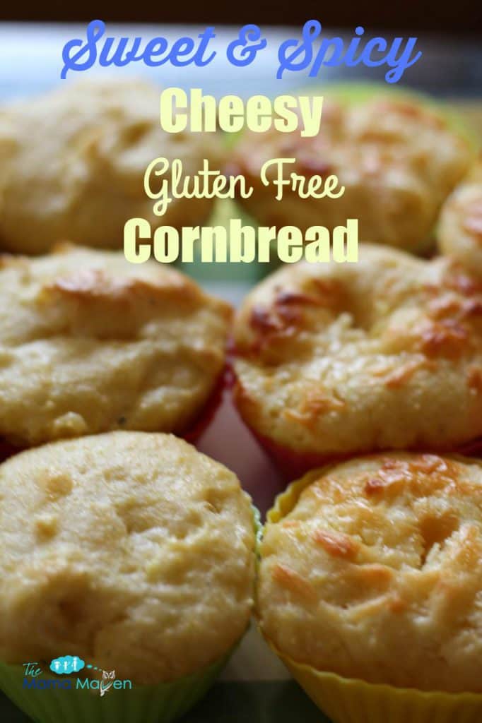 Sweet & Spicy Gluten Free Cornbread #AD @SincerelyBrig #recipes #glutenfree 